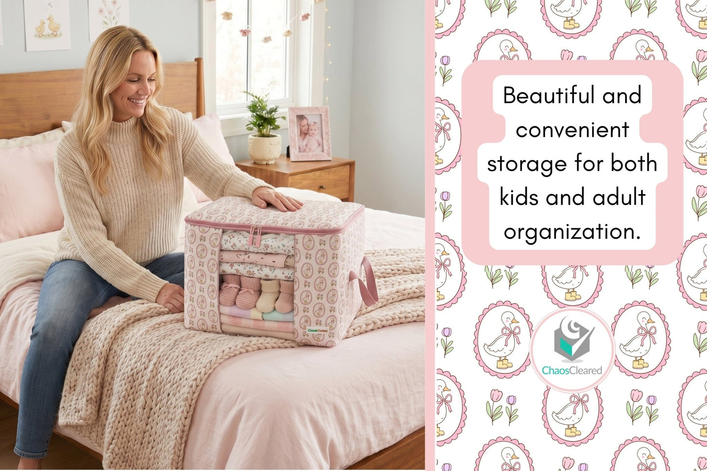 Chaos Cleared Pink Duck Bag 2 Pack - ChaosCleared