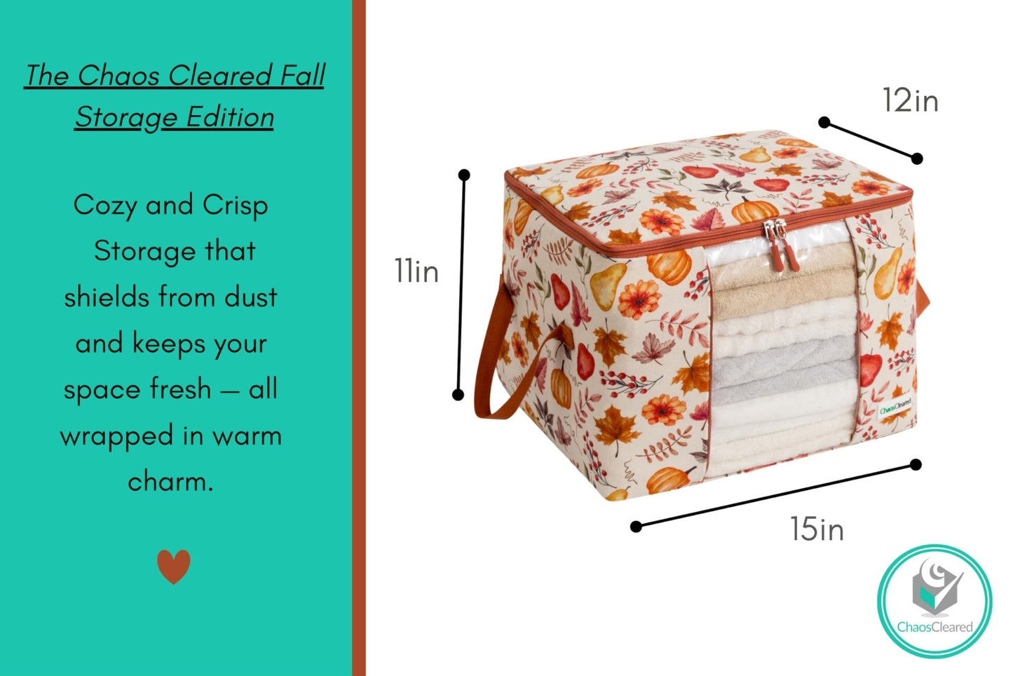 Chaos Cleared Autumn Bag 2 Pack - ChaosCleared