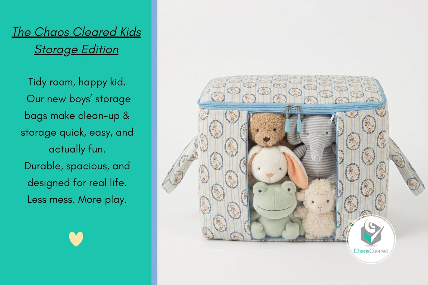 Chaos Cleared Blue Duck Bag 2 Pack - ChaosCleared