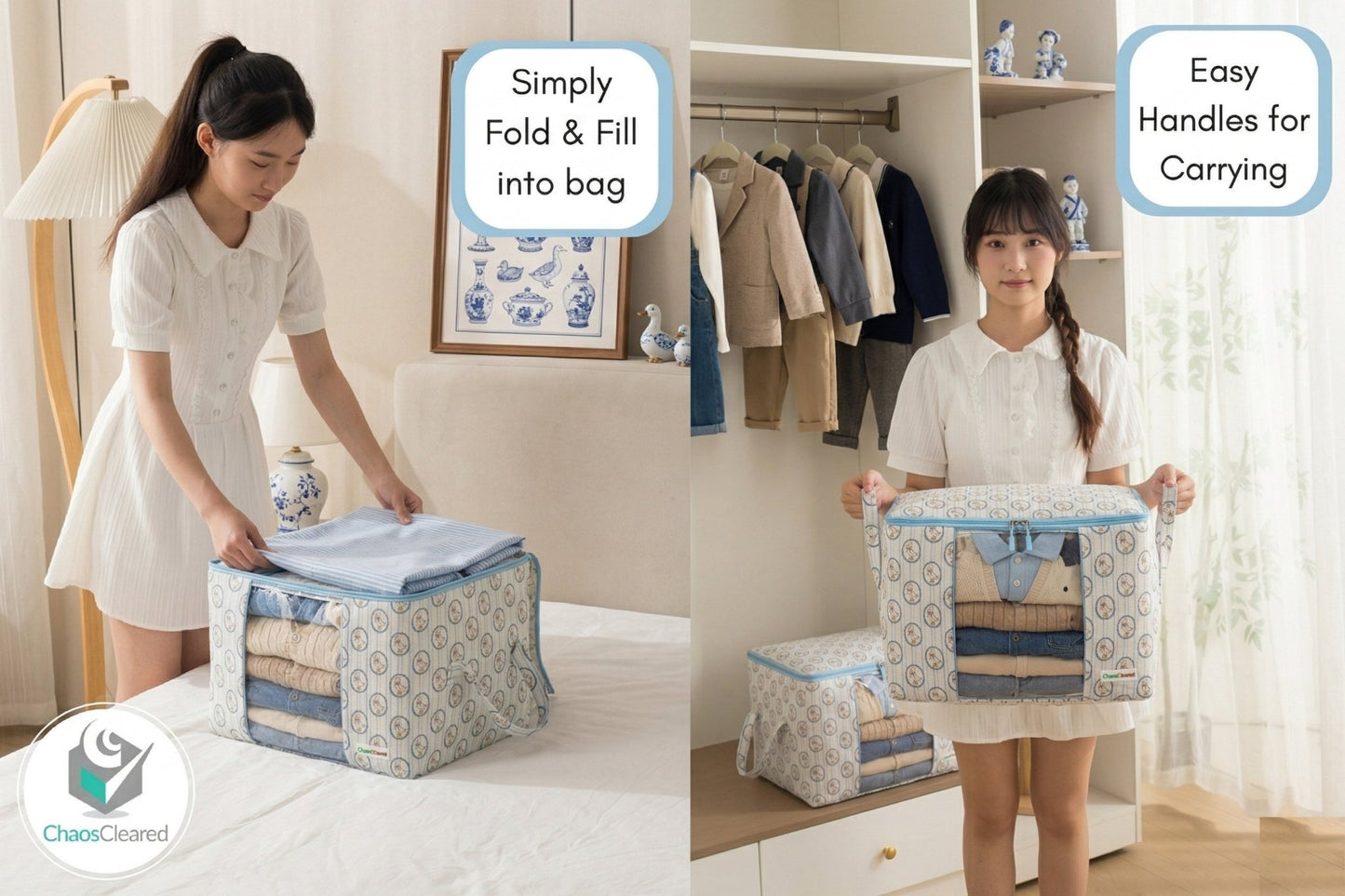 Chaos Cleared Blue Duck Bag 2 Pack - ChaosCleared