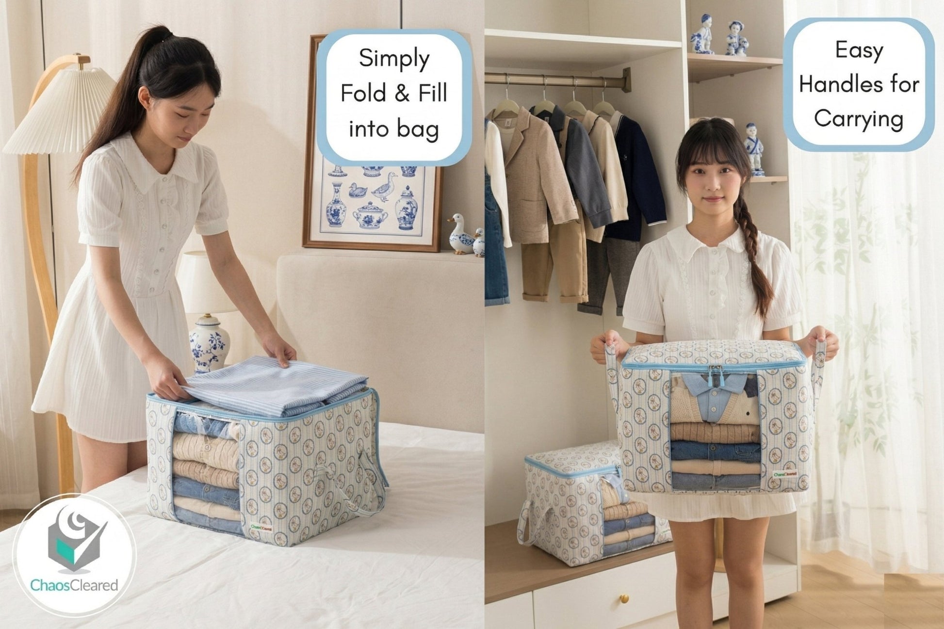Chaos Cleared Blue Duck Bag 2 Pack - ChaosCleared