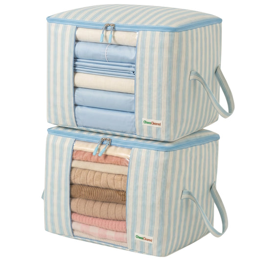 Chaos Cleared Blue Stripe Bag 2 Pack - ChaosCleared