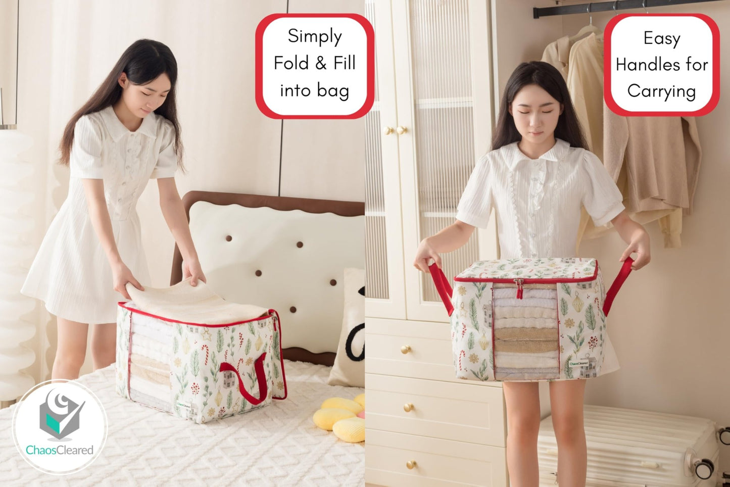 Chaos Cleared Candycane Bag 2 Pack - ChaosCleared