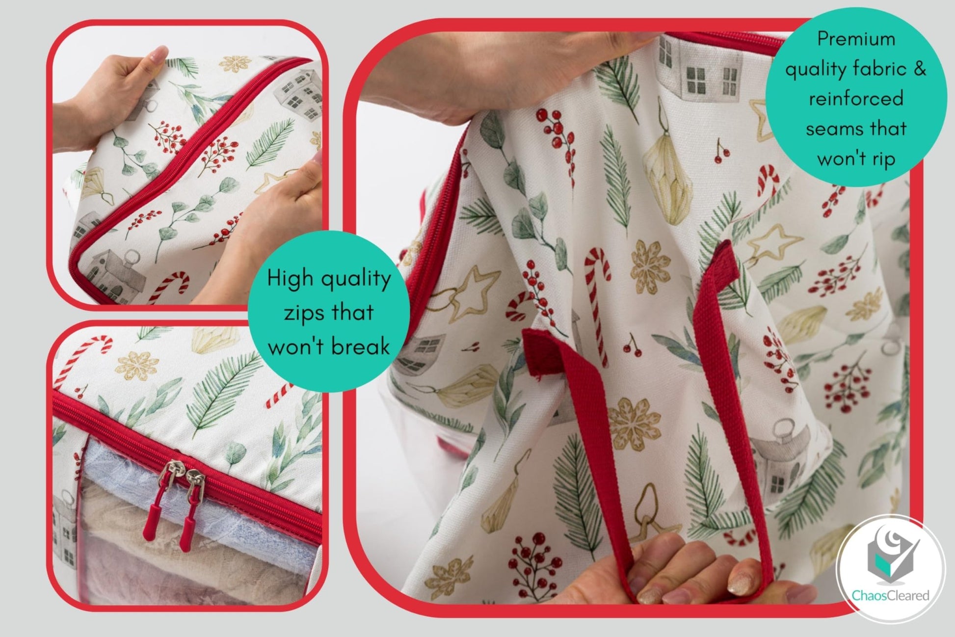 Chaos Cleared Candycane Bag 2 Pack - ChaosCleared