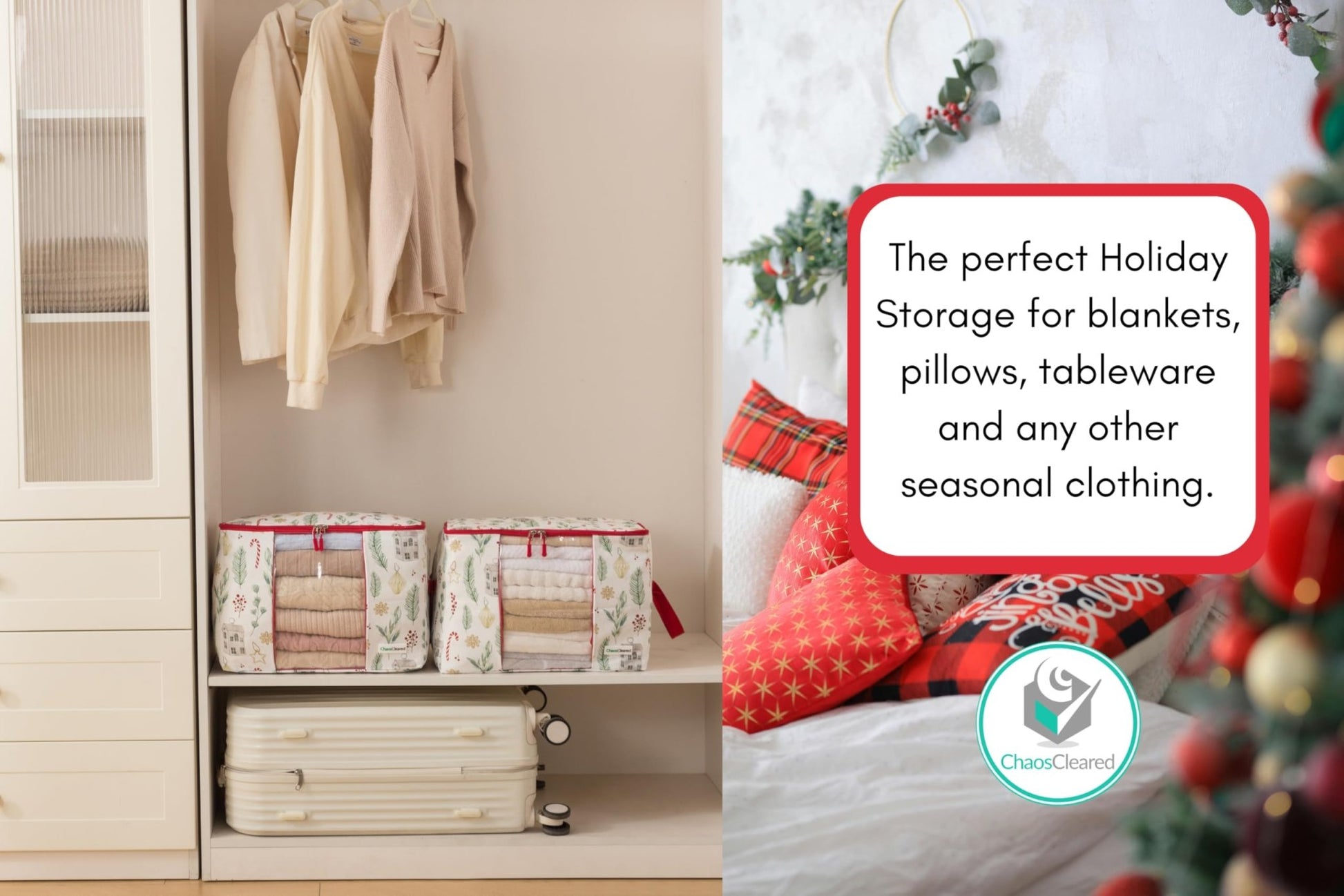 Chaos Cleared Candycane Bag 2 Pack - ChaosCleared