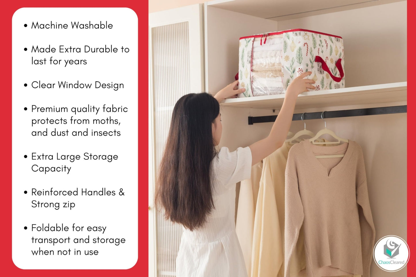 Chaos Cleared Candycane Bag 2 Pack - ChaosCleared