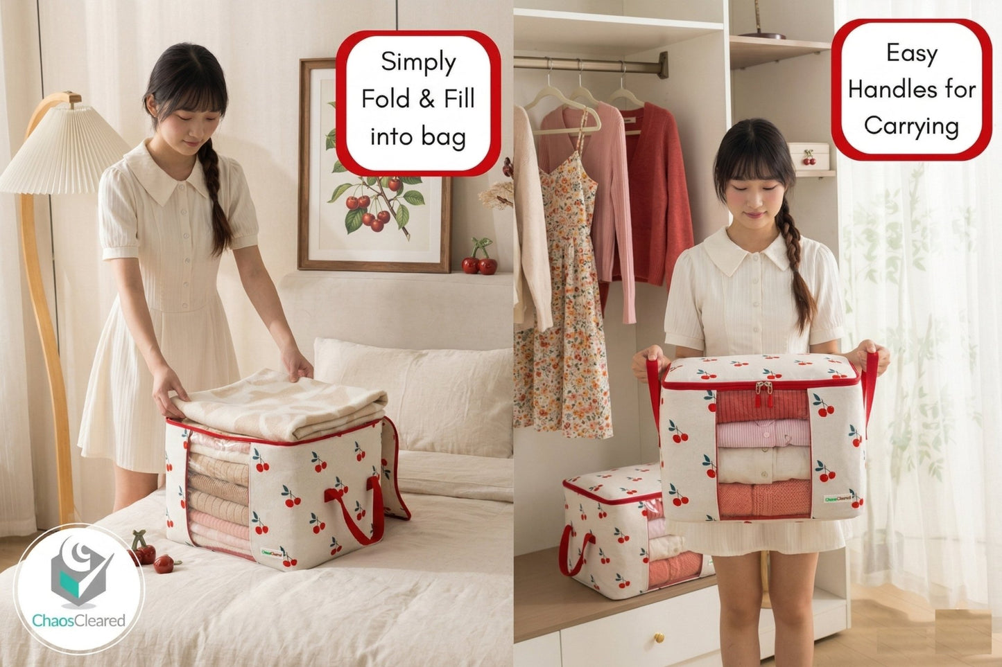 Chaos Cleared Cherry Bag 2 Pack - ChaosCleared