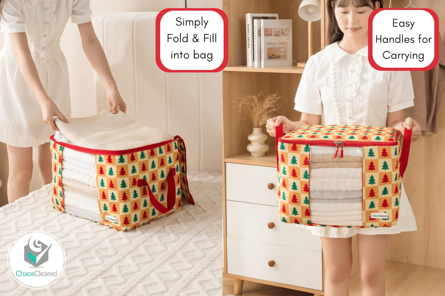 Chaos Cleared Christmas Tree Bag 2 Pack - ChaosCleared