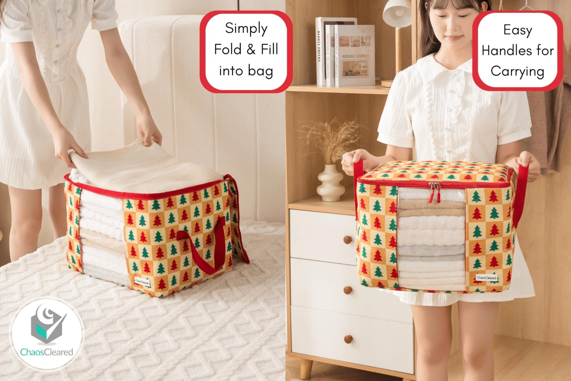 Chaos Cleared Christmas Tree Bag 2 Pack - ChaosCleared