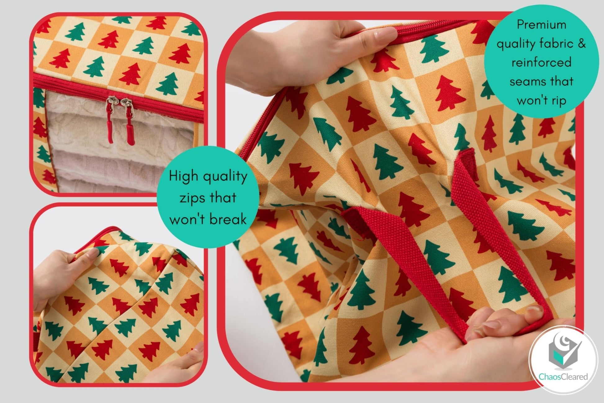 Chaos Cleared Christmas Tree Bag 2 Pack - ChaosCleared