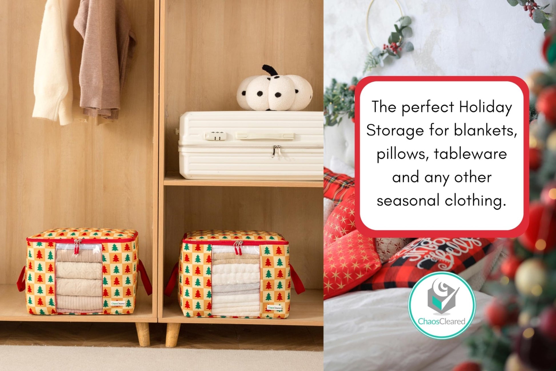 Chaos Cleared Christmas Tree Bag 2 Pack - ChaosCleared