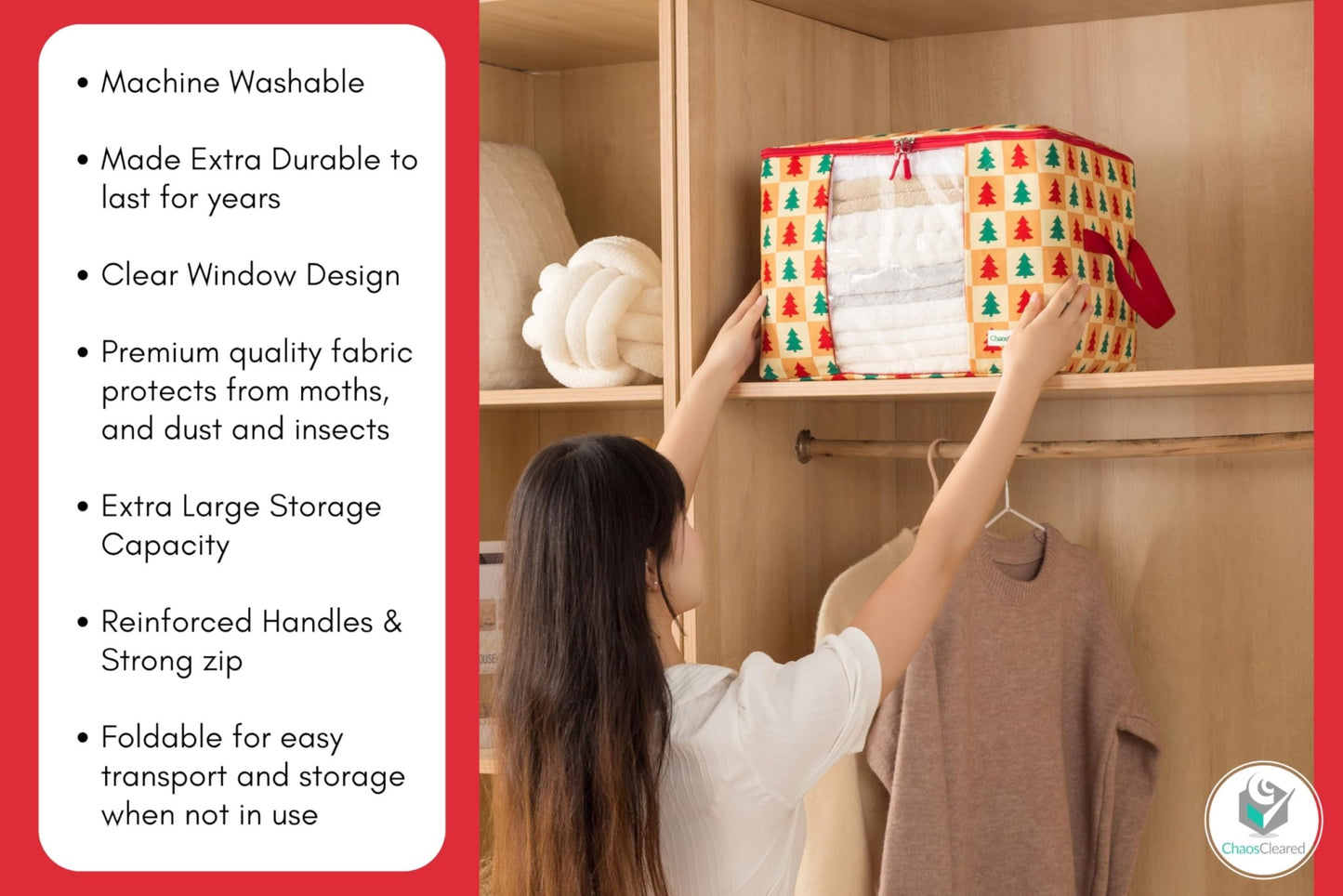 Chaos Cleared Christmas Tree Bag 2 Pack - ChaosCleared