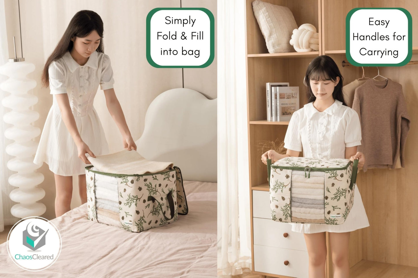 Chaos Cleared Mistletoe Bag 2 Pack - ChaosCleared