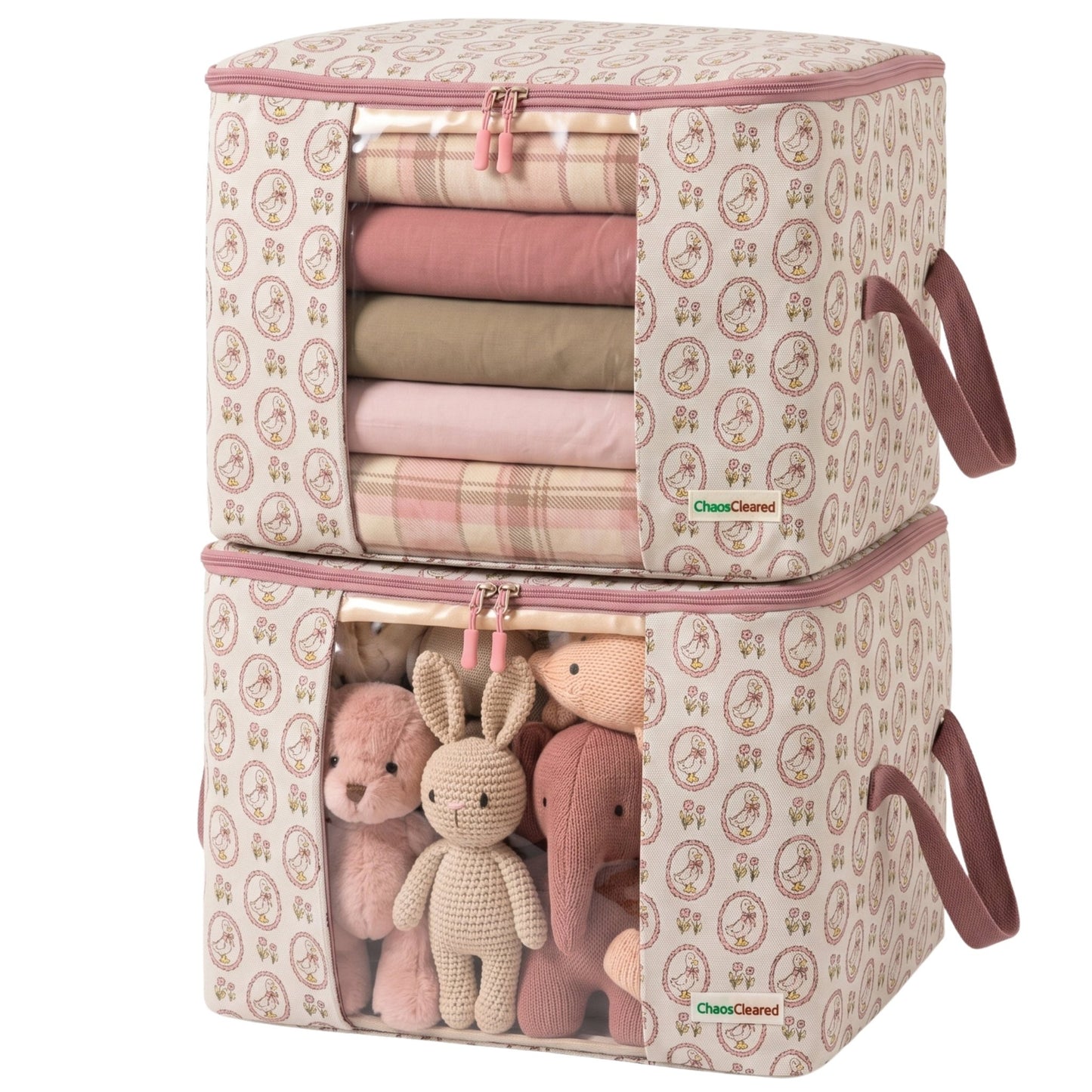 Chaos Cleared Pink Duck Bag 2 Pack - ChaosCleared