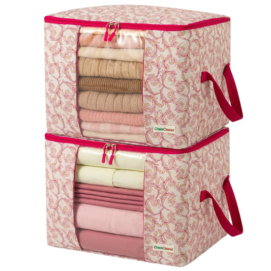 Chaos Cleared Pink Vines Bag 2 Pack - ChaosCleared