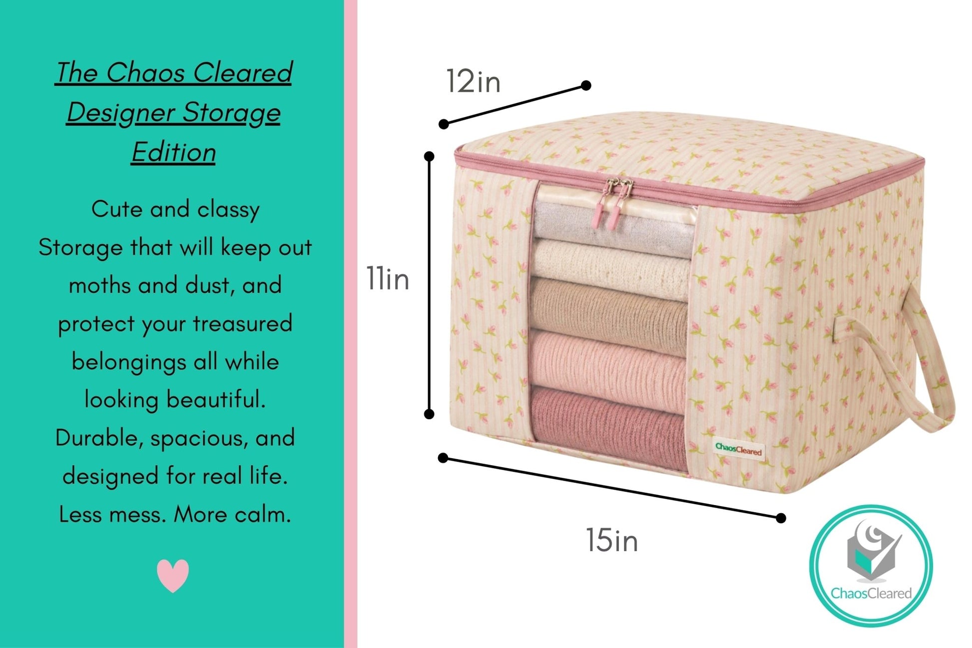 Chaos Cleared Tulip Stripe Bag 2 Pack - ChaosCleared